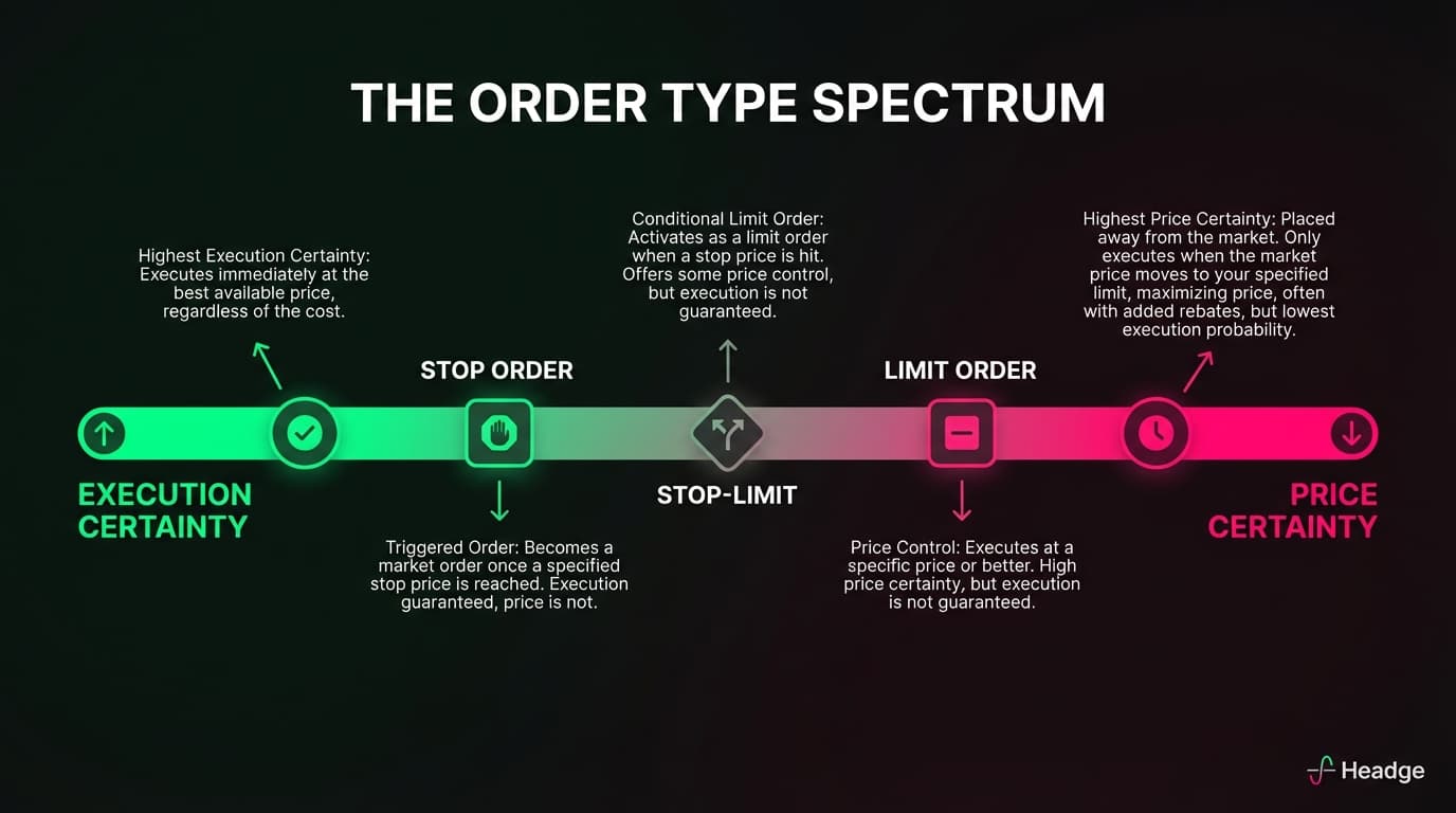 The Order Type Spectrum