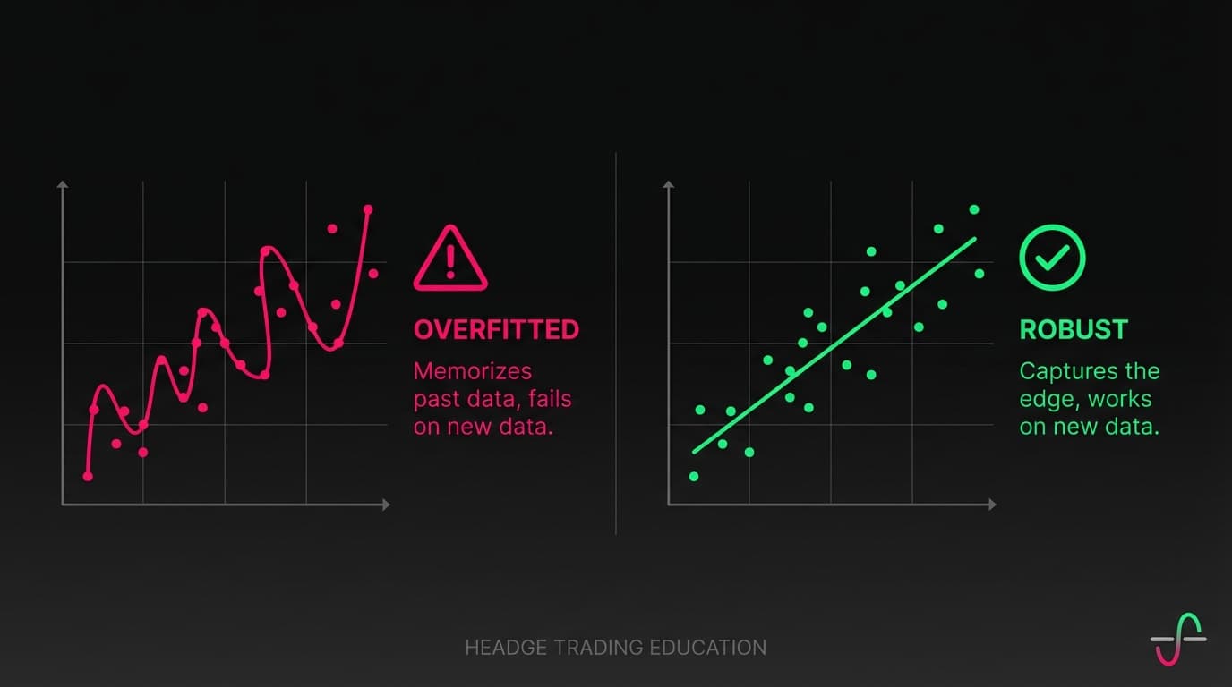 Overfitting vs Robust Strategies