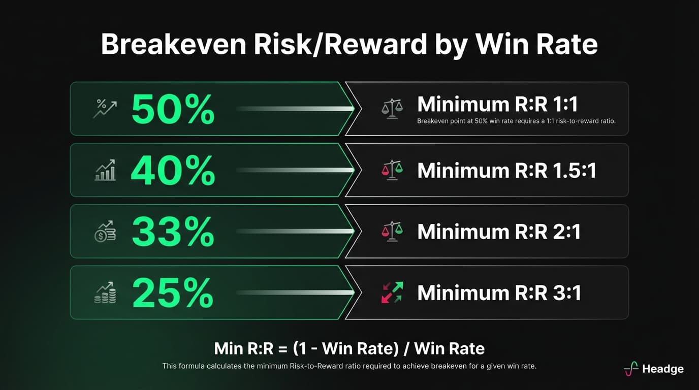 Minimum RR by Win Rate