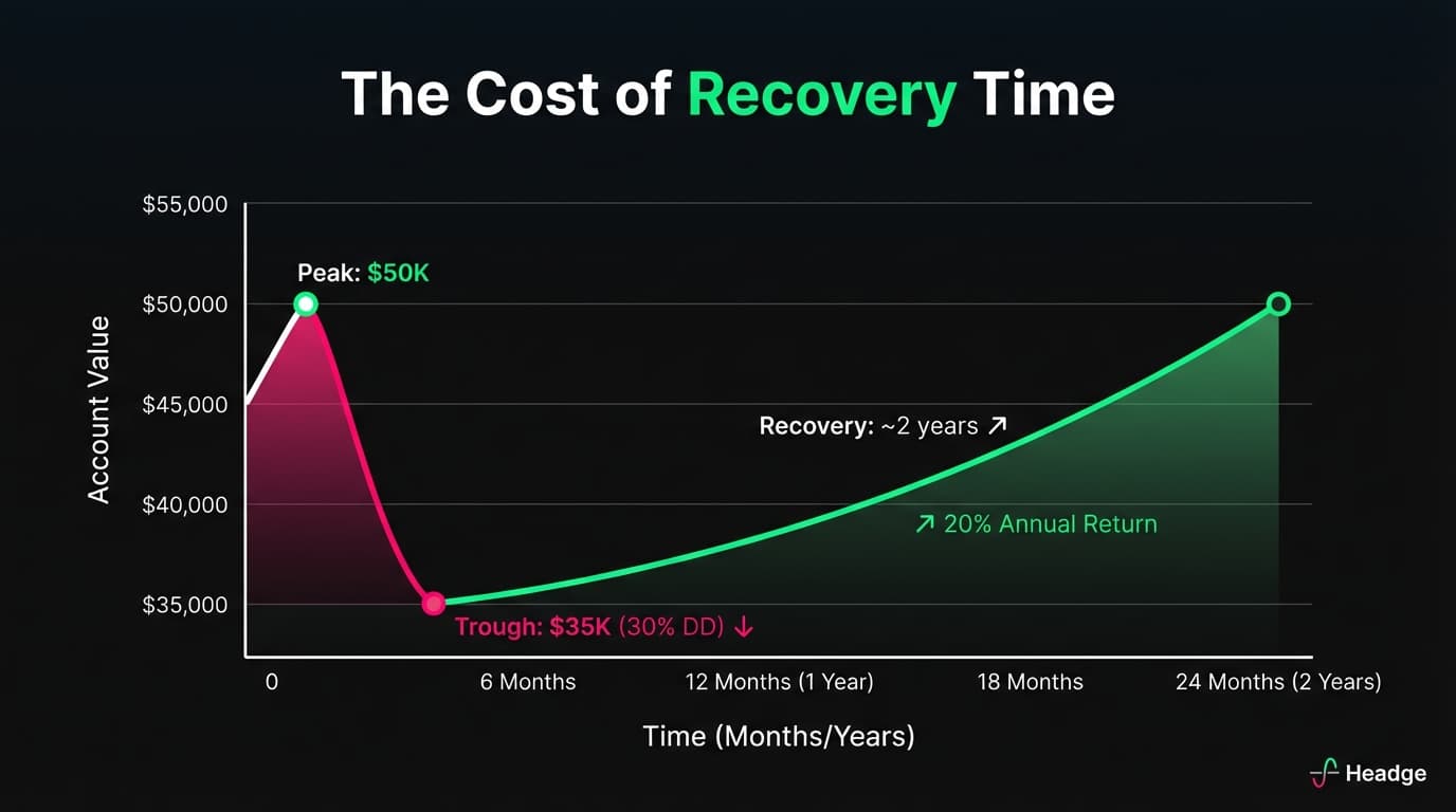 Drawdown Recovery Timeline