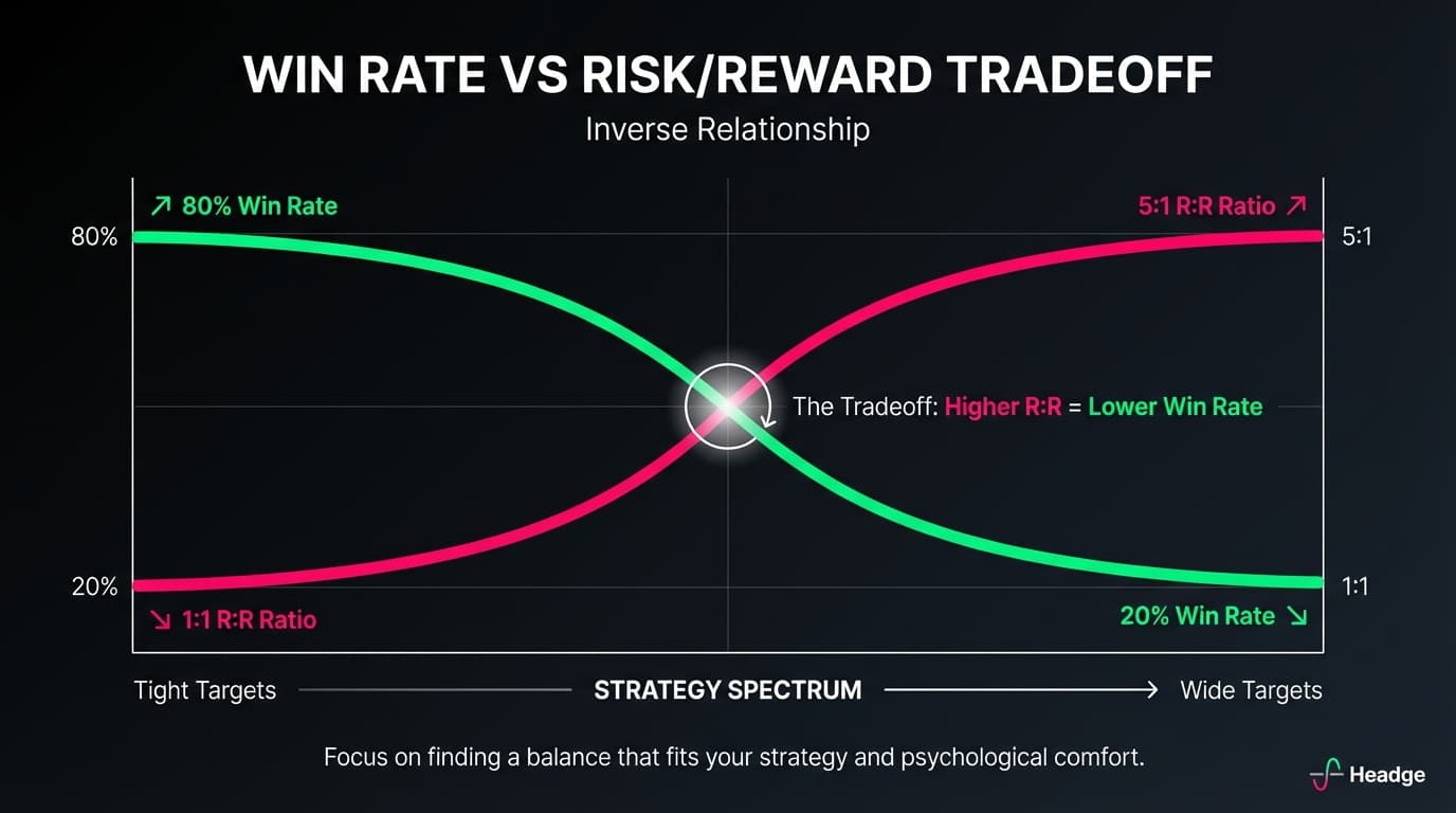 Win Rate vs Risk Reward Tradeoff
