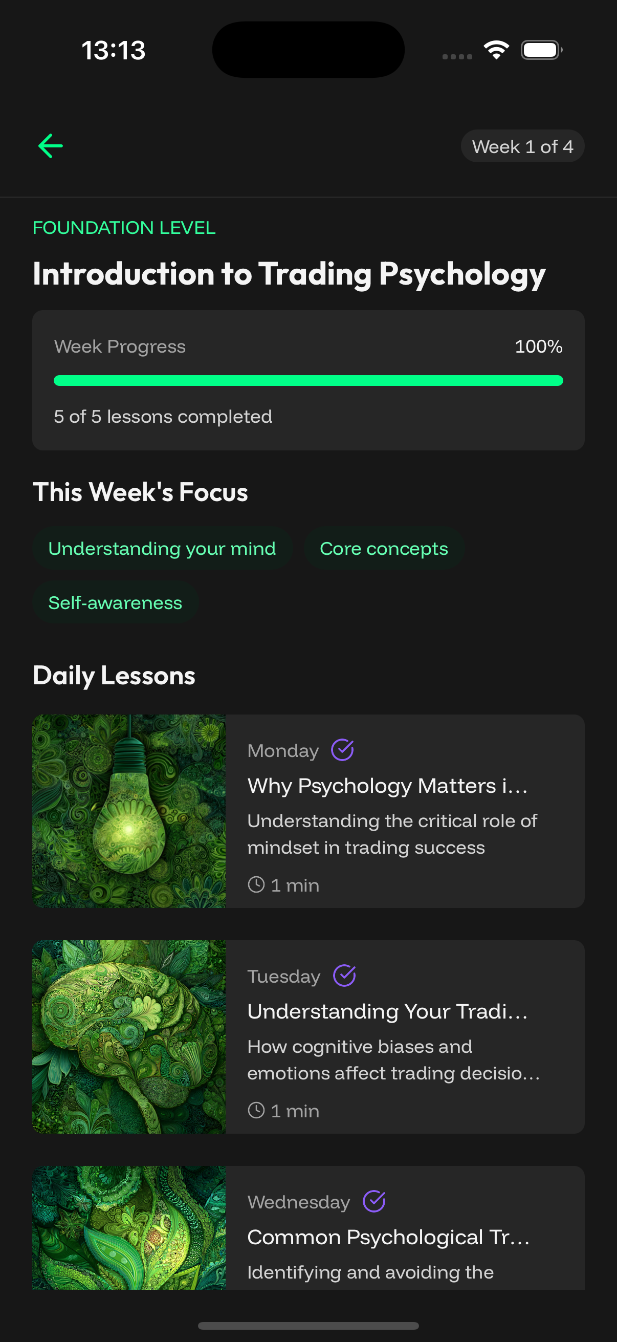 Foundation Week 1
